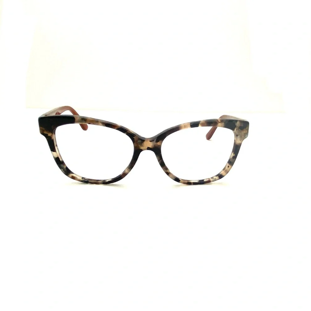Tory Burch Square Pearl Brown Tortoise/Havana Eyeglasses Frame TY2079 1682